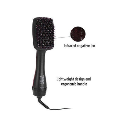 Electric Hair Straightener, Hair Dryer Brush, One Step Hair Blower Brush, Electric Hot Air Brush, Blow Dryer Comb, Hairdryer Hairbrush