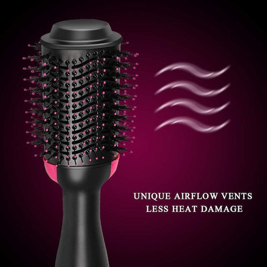 Electric Hair Dryer, Blow Dryer & Hair Curling Iron Rotating Dryer, Hair Straightener And Dryer, Hot Air Dryer for Women