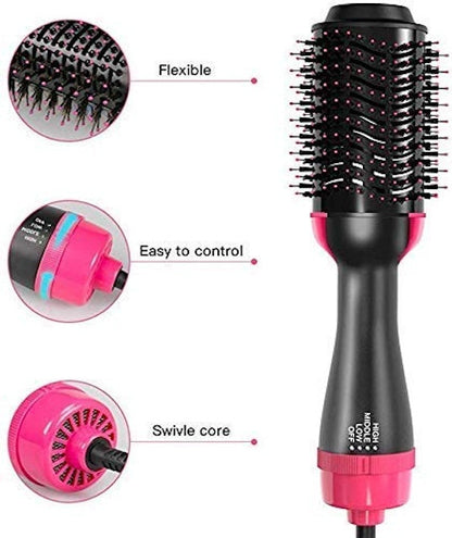 Electric Hair Dryer, Blow Dryer & Hair Curling Iron Rotating Dryer, Hair Straightener And Dryer, Hot Air Dryer for Women