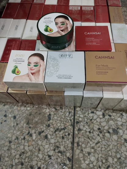 Eye Mask, Under Eye Mask for Dark Circles, Puffy Eye, Eye Bags, Eye Gel Pads, Moisturising Eye Gel Patches - 60 Pieces