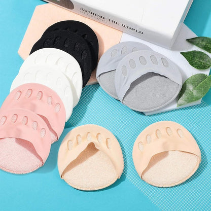 Forefoot Pad, Honeycomb Forefoot Pads, Foot Sweat Pads, Soft Ball of Foot Cushion Pads, Foot Fatigue Relief, Toe Pads
