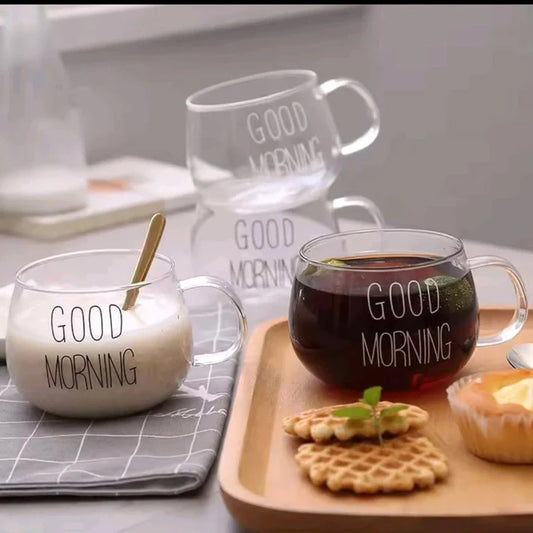 Borosilicate Glass Coffee Tea Mugs