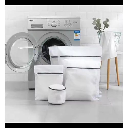 5‑in‑1 Zipper Mesh Laundry Bag Set – Protective Washing Bags for Delicates & Everyday Clothes