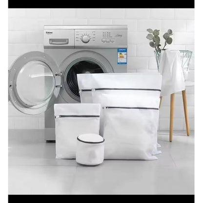 5‑in‑1 Zipper Mesh Laundry Bag Set – Protective Washing Bags for Delicates & Everyday Clothes