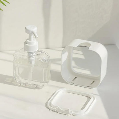 Liquid Soap Dispenser, Megory Soap Dispenser, Shampoo Conditioner, Shower Gel Dispenser with Pump and Waterproof Labels