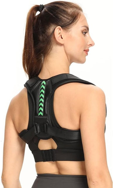 Adjustable Unisex Posture Corrector For Clavicle Support Providing Pain Relief for Neck Back Shoulder - Reshape Your Body