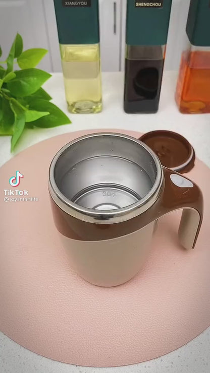 AAA Battery powered 380ml stainless steel Magnetic stirring cup
