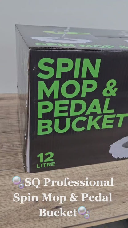 12L bucket foot pedal Spin mop