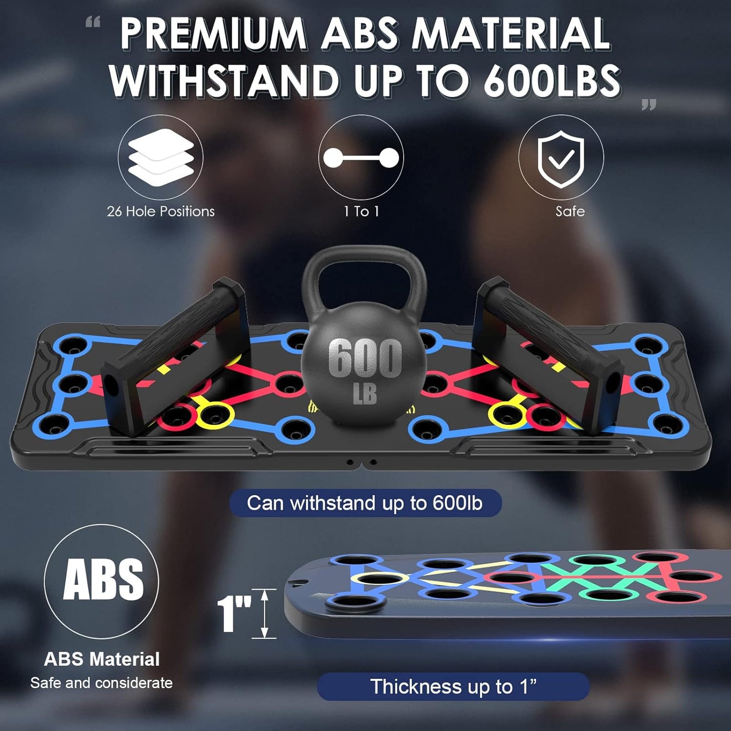 Portable Multifunctional Push-up Board