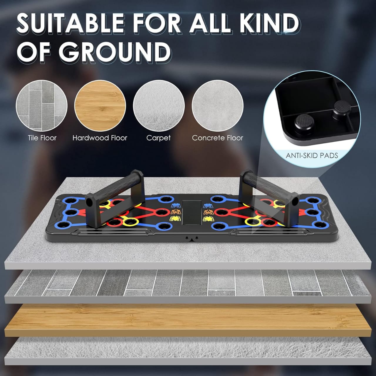 Portable Multifunctional Push-up Board