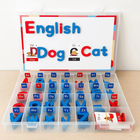 Magnetic 26 Alphabet Set for Early Literacy & Creative Play