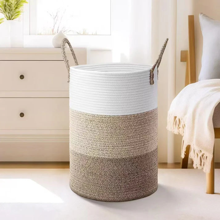 Cotton Rope Basket — Stylish & Functional Home Storage