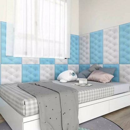 Anti Collision Head Boards, Self-Adhesive Wall Stickers for Living Room Bedroom Decor