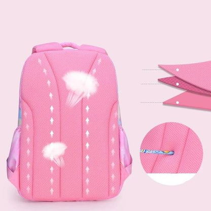 Kids Multiple Pocket School Bag – Spacious, Organized & Durable Backpack for Girls