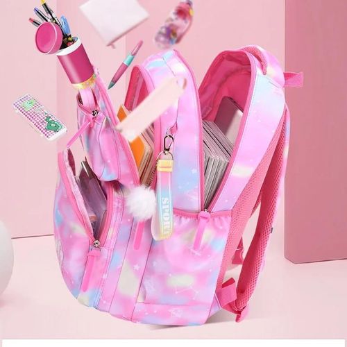 Kids Multiple Pocket School Bag – Spacious, Organized & Durable Backpack for Girls