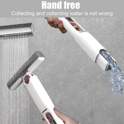 Self Squeezing Desktop Mini Mop, Hand Wash Free Mini Mop with Special Cotton Head, Portable Self-Squeeze Mop
