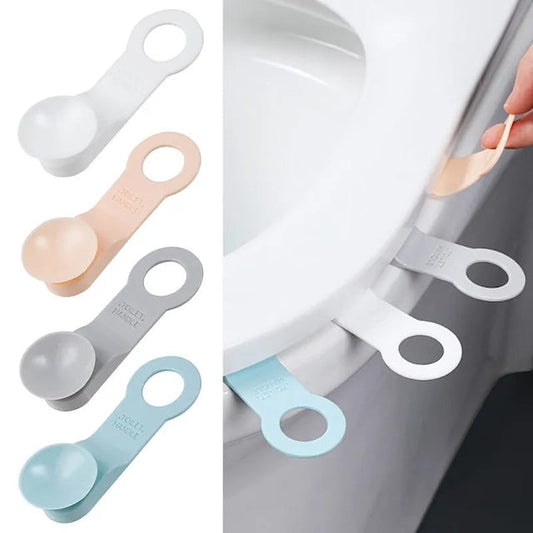 2pcs Toilet Seat Lifter, Toilet Handle, Toilet Lid Straps, Self Toilet Seat Cover Handle, Toiletries Lifting - 2 Pieces