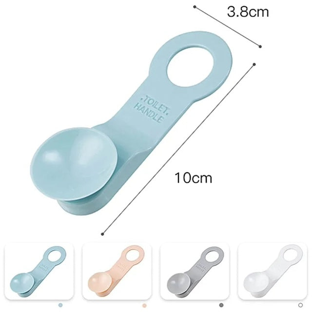 2pcs Toilet Seat Lifter, Toilet Handle, Toilet Lid Straps, Self Toilet Seat Cover Handle, Toiletries Lifting - 2 Pieces