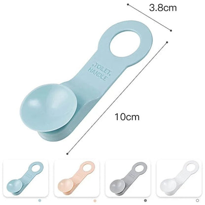 2pcs Toilet Seat Lifter, Toilet Handle, Toilet Lid Straps, Self Toilet Seat Cover Handle, Toiletries Lifting - 2 Pieces