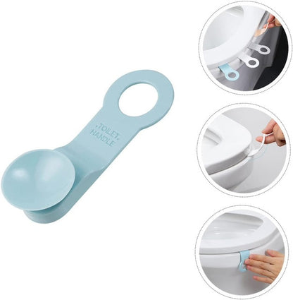 2pcs Toilet Seat Lifter, Toilet Handle, Toilet Lid Straps, Self Toilet Seat Cover Handle, Toiletries Lifting - 2 Pieces
