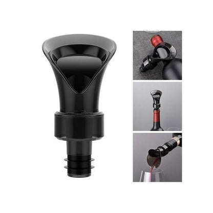 2 in 1 Wine Pourer Stopper, Wine Aerator Pourer, Bottle Stopper Bottle Pourers, Wine Decanter Flower Shape Red Wine Pourer